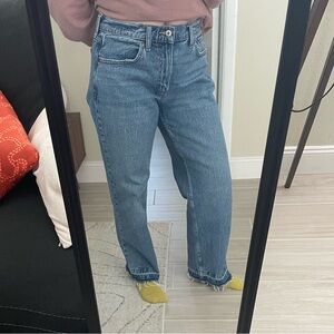 Abercrombie baggy low rise jeans